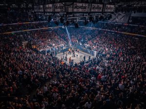 A boxing match between Eubank vs Benn 2 2025 in London