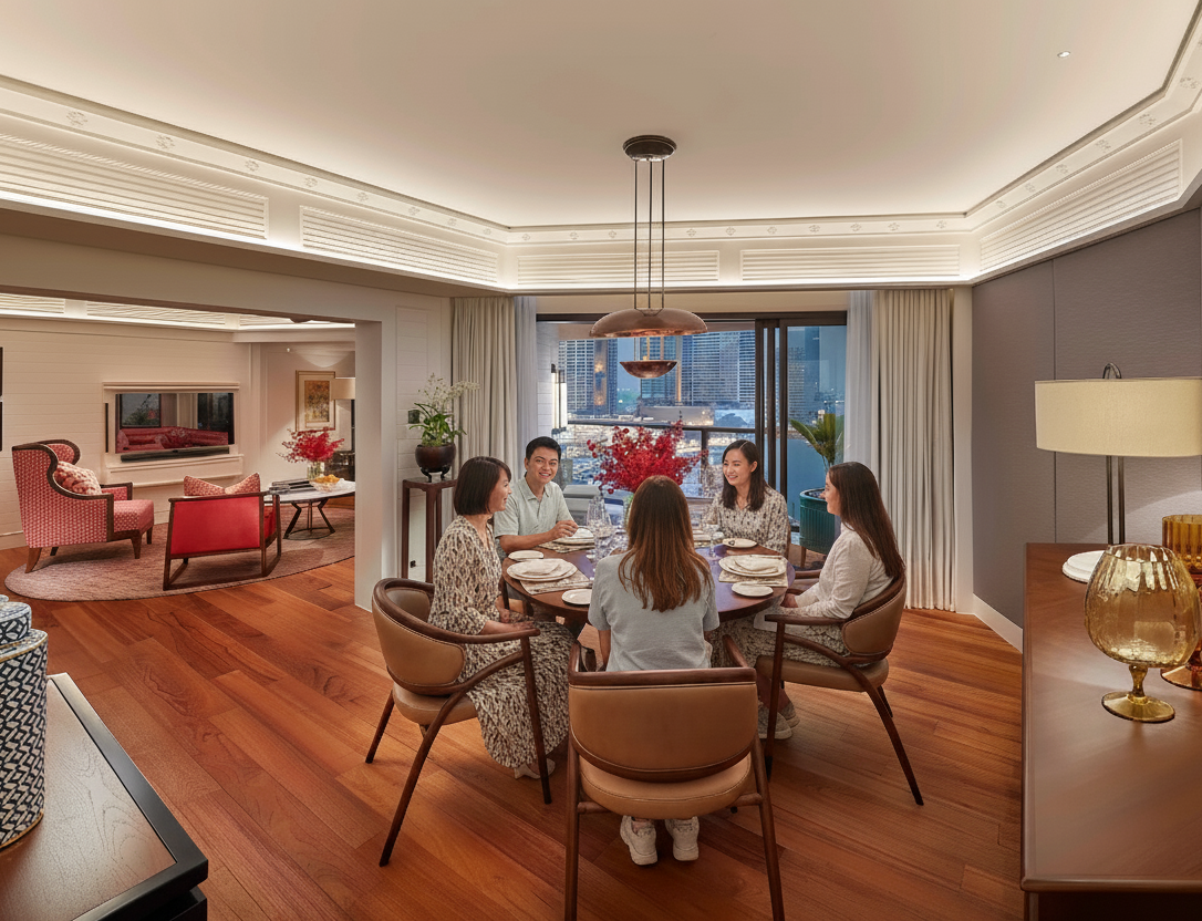 Mandarin Oriental Bangkok – Premier 2-Bedroom Suite – Family Luxury with Scenic Views