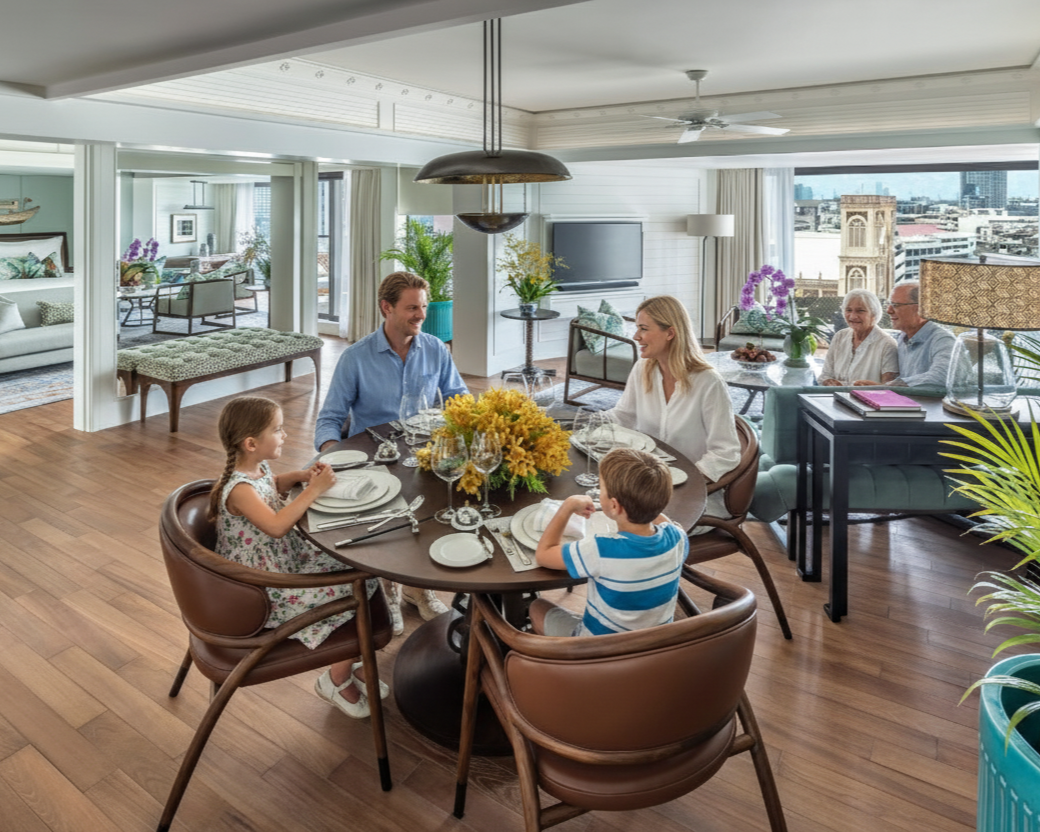 Mandarin Oriental Bangkok – Junior Terrace Suite – Private Outdoor Living Experience